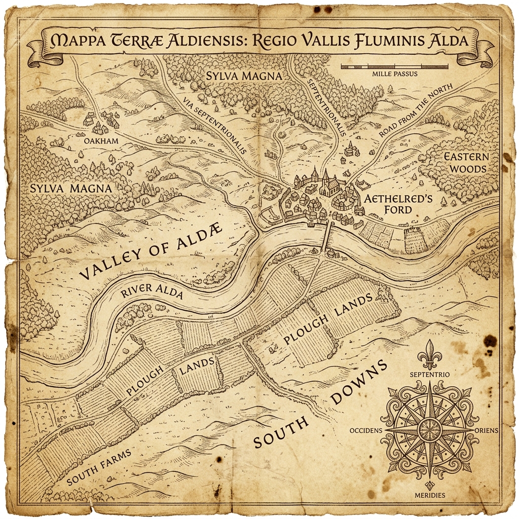 フォルカ周辺の地図